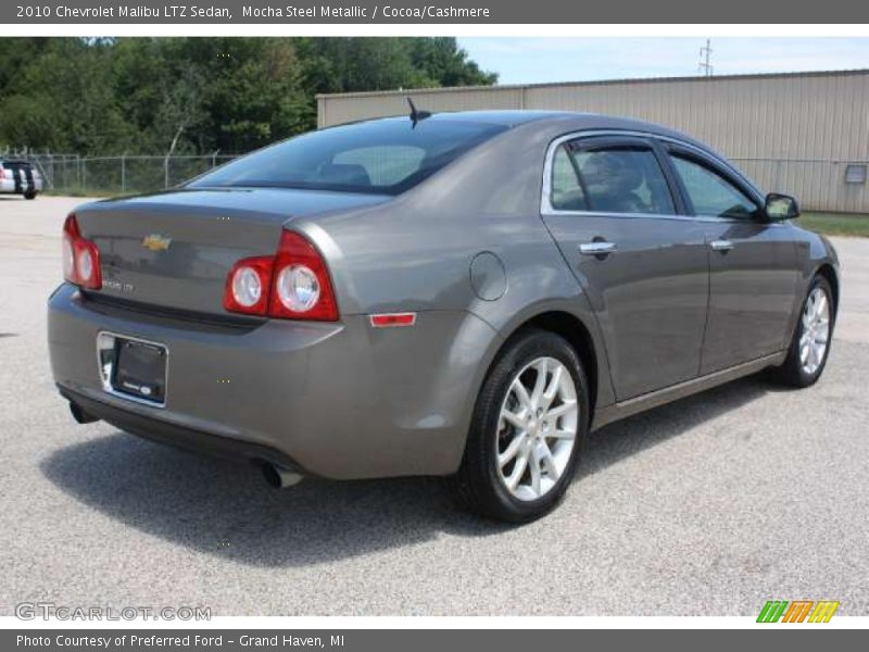 Mocha Steel Metallic / Cocoa/Cashmere 2010 Chevrolet Malibu LTZ Sedan