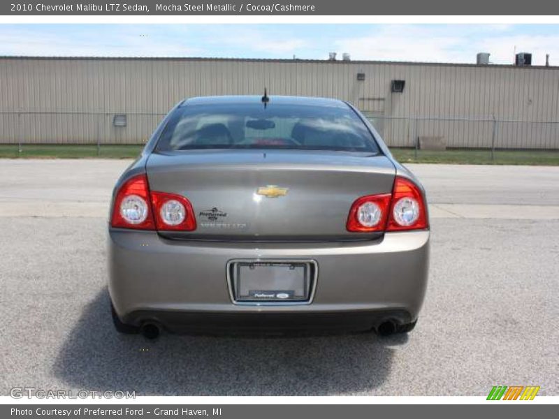 Mocha Steel Metallic / Cocoa/Cashmere 2010 Chevrolet Malibu LTZ Sedan