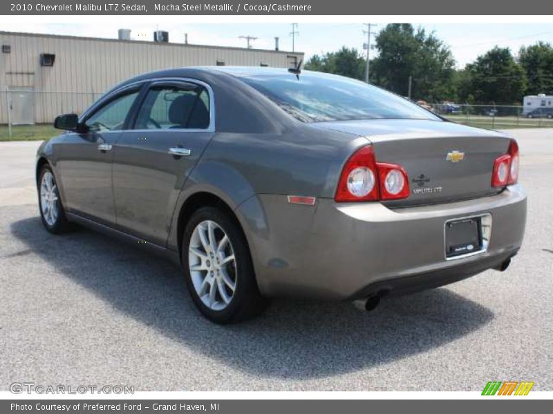 Mocha Steel Metallic / Cocoa/Cashmere 2010 Chevrolet Malibu LTZ Sedan