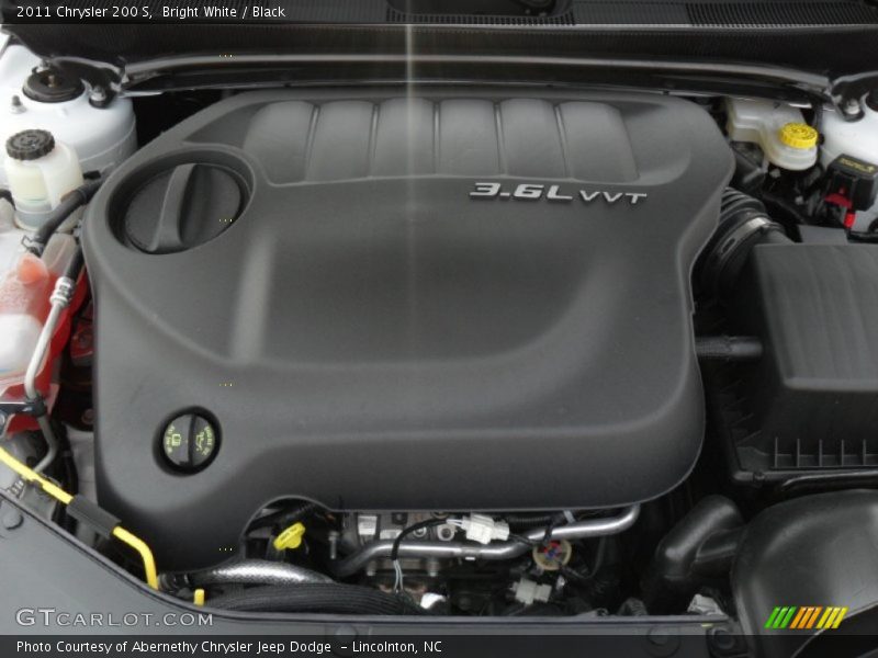  2011 200 S Engine - 3.6 Liter DOHC 24-Valve VVT Pentastar V6