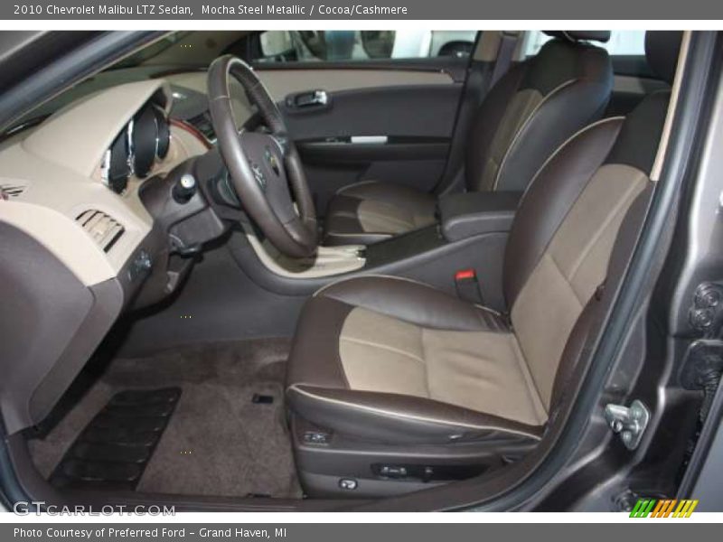 Mocha Steel Metallic / Cocoa/Cashmere 2010 Chevrolet Malibu LTZ Sedan