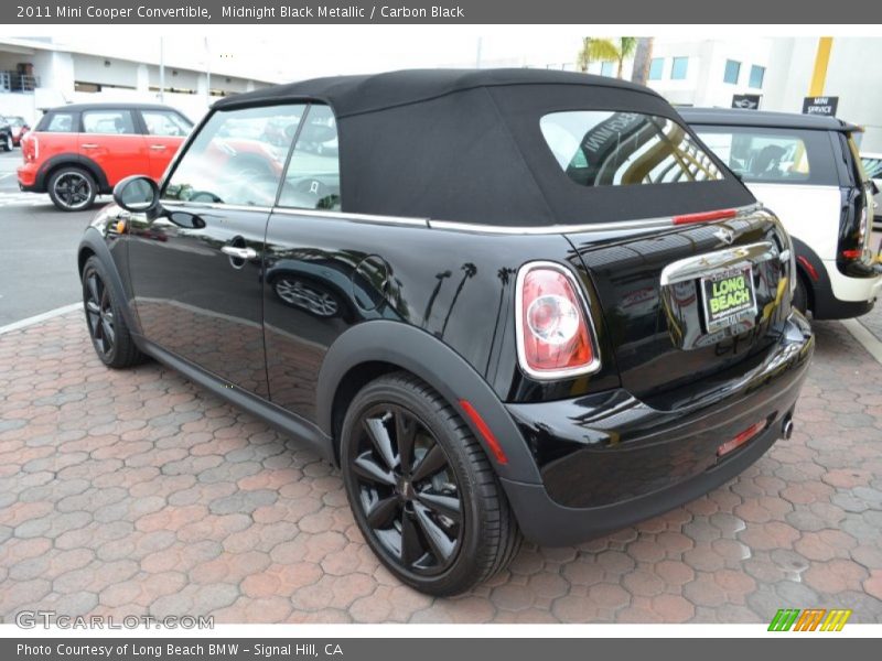 Midnight Black Metallic / Carbon Black 2011 Mini Cooper Convertible