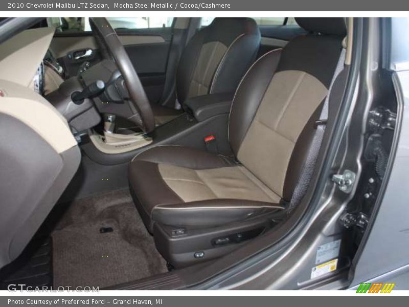 Mocha Steel Metallic / Cocoa/Cashmere 2010 Chevrolet Malibu LTZ Sedan