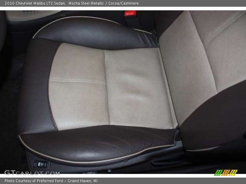Mocha Steel Metallic / Cocoa/Cashmere 2010 Chevrolet Malibu LTZ Sedan