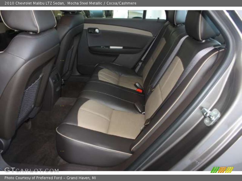 Mocha Steel Metallic / Cocoa/Cashmere 2010 Chevrolet Malibu LTZ Sedan