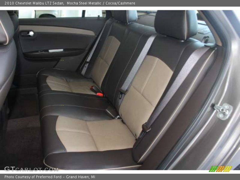 Mocha Steel Metallic / Cocoa/Cashmere 2010 Chevrolet Malibu LTZ Sedan
