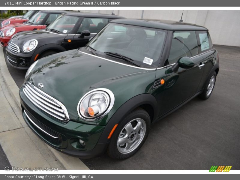 British Racing Green II / Carbon Black 2011 Mini Cooper Hardtop
