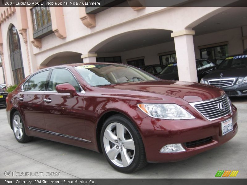 Noble Spinel Mica / Cashmere 2007 Lexus LS 460 L