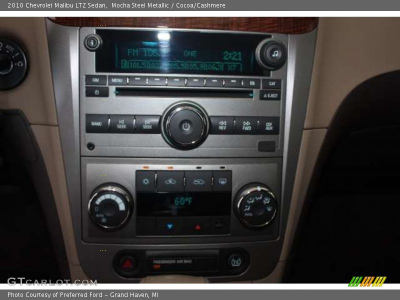 Mocha Steel Metallic / Cocoa/Cashmere 2010 Chevrolet Malibu LTZ Sedan