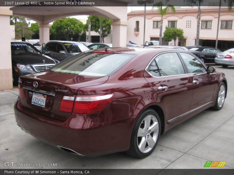 Noble Spinel Mica / Cashmere 2007 Lexus LS 460 L