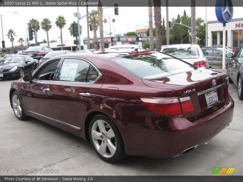Noble Spinel Mica / Cashmere 2007 Lexus LS 460 L