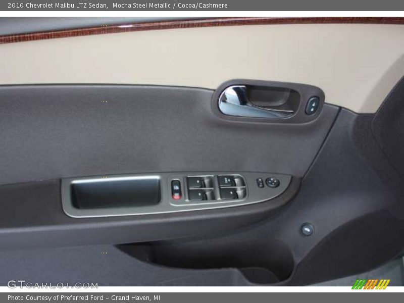 Mocha Steel Metallic / Cocoa/Cashmere 2010 Chevrolet Malibu LTZ Sedan