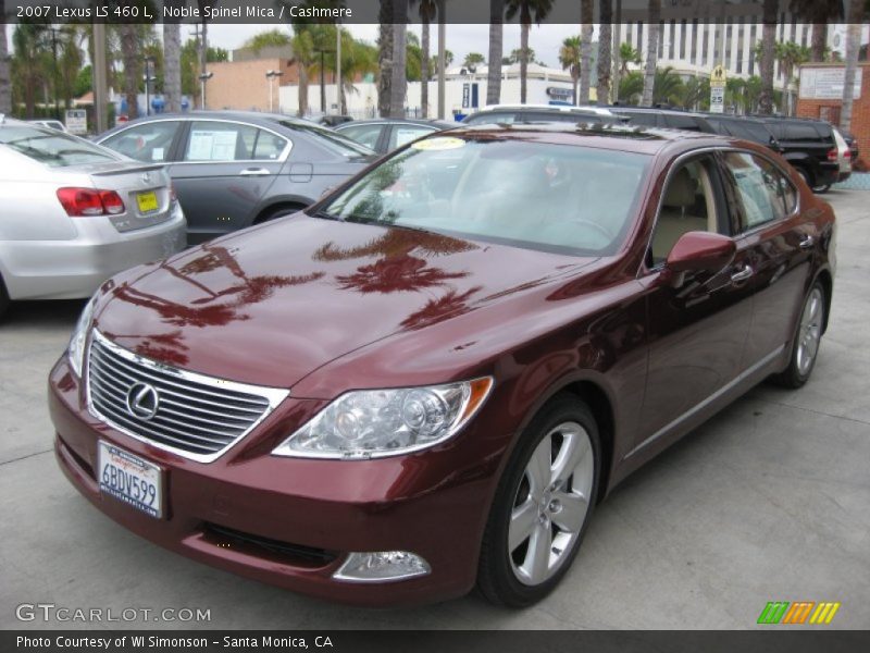 Noble Spinel Mica / Cashmere 2007 Lexus LS 460 L