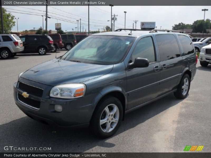 Blue Granite Metallic / Medium Gray 2005 Chevrolet Uplander LS