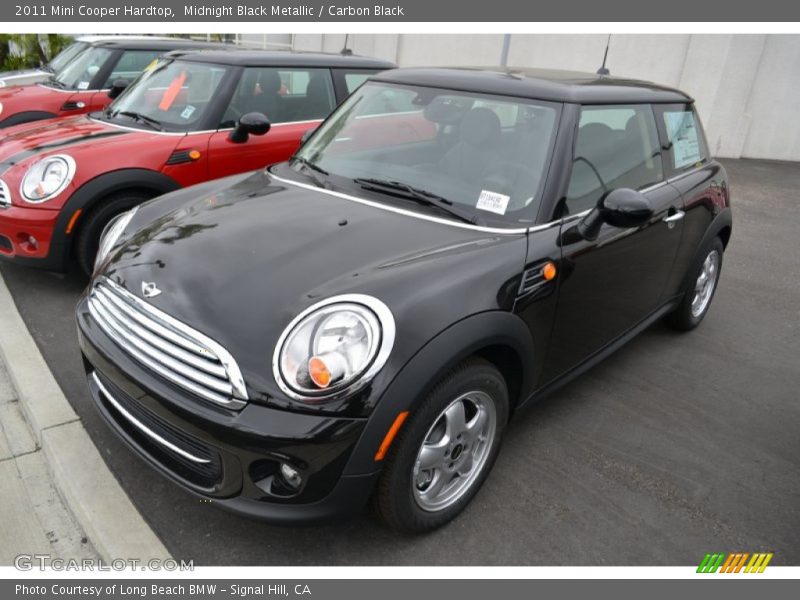 Midnight Black Metallic / Carbon Black 2011 Mini Cooper Hardtop