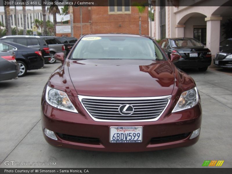 Noble Spinel Mica / Cashmere 2007 Lexus LS 460 L