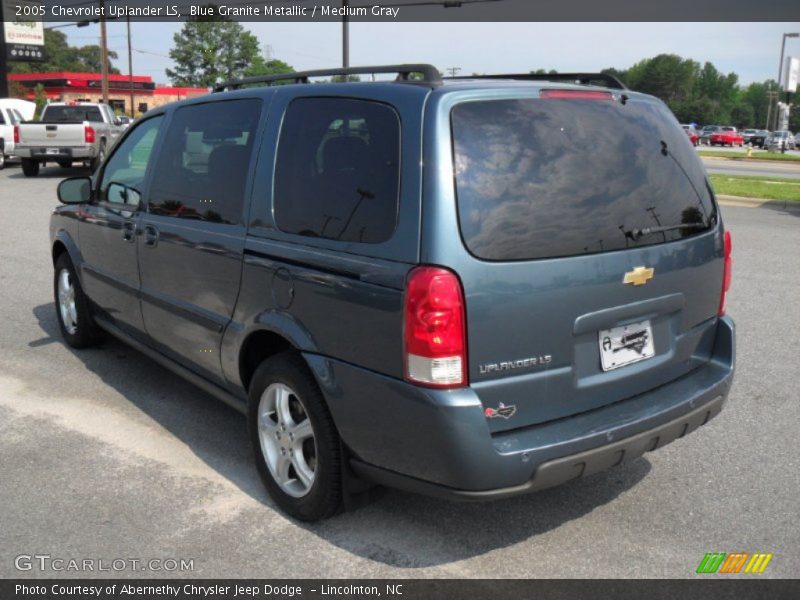 Blue Granite Metallic / Medium Gray 2005 Chevrolet Uplander LS