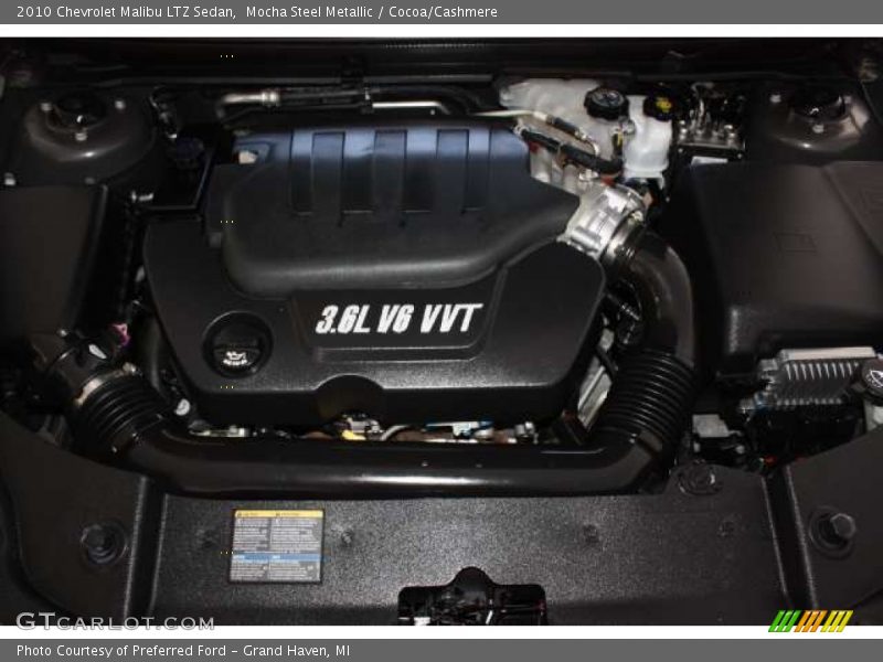 Mocha Steel Metallic / Cocoa/Cashmere 2010 Chevrolet Malibu LTZ Sedan