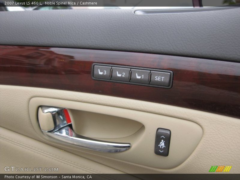 Noble Spinel Mica / Cashmere 2007 Lexus LS 460 L