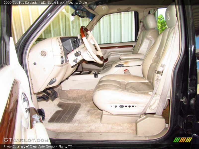 Sable Black / Neutral Shale 2000 Cadillac Escalade 4WD
