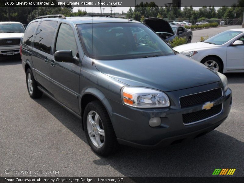 Blue Granite Metallic / Medium Gray 2005 Chevrolet Uplander LS