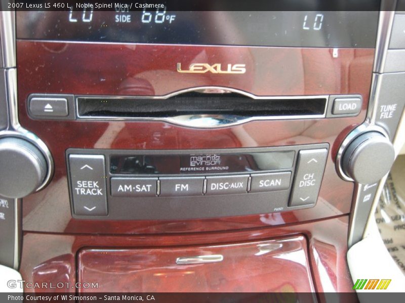 Noble Spinel Mica / Cashmere 2007 Lexus LS 460 L