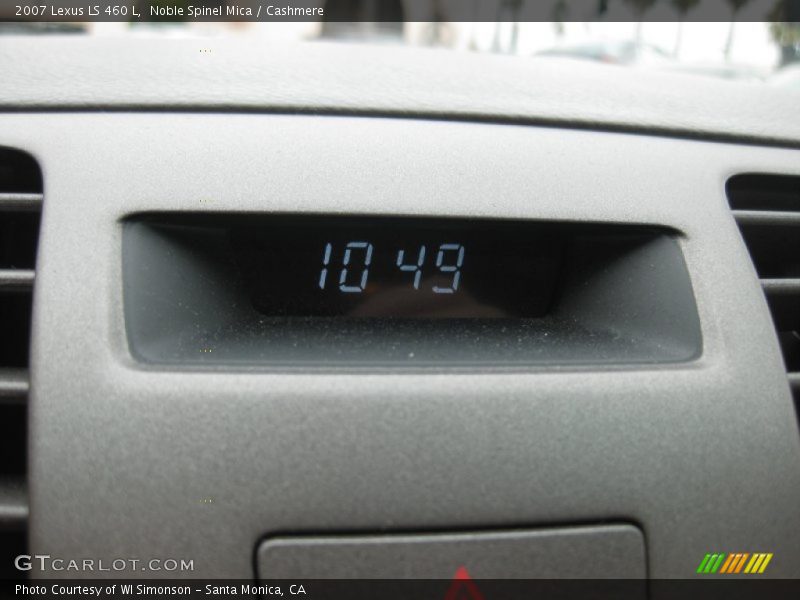 Noble Spinel Mica / Cashmere 2007 Lexus LS 460 L