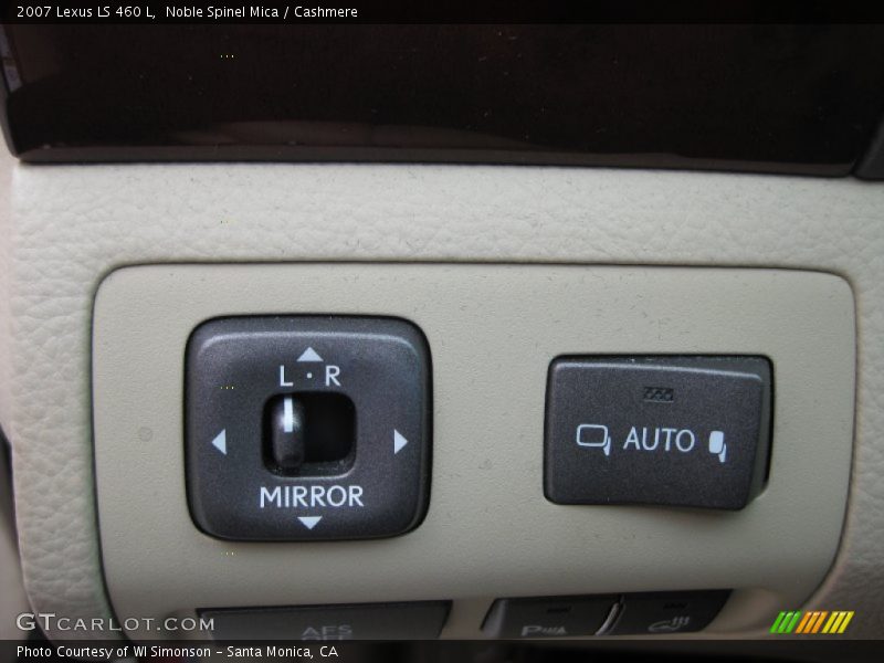 Noble Spinel Mica / Cashmere 2007 Lexus LS 460 L