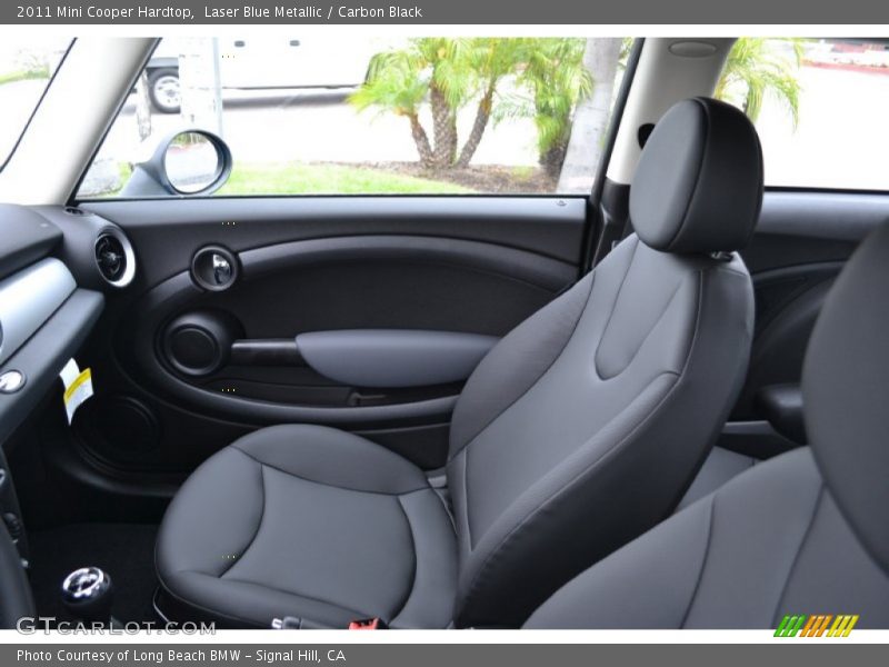 Laser Blue Metallic / Carbon Black 2011 Mini Cooper Hardtop