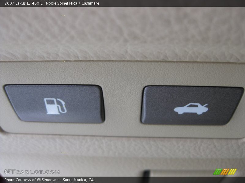 Noble Spinel Mica / Cashmere 2007 Lexus LS 460 L