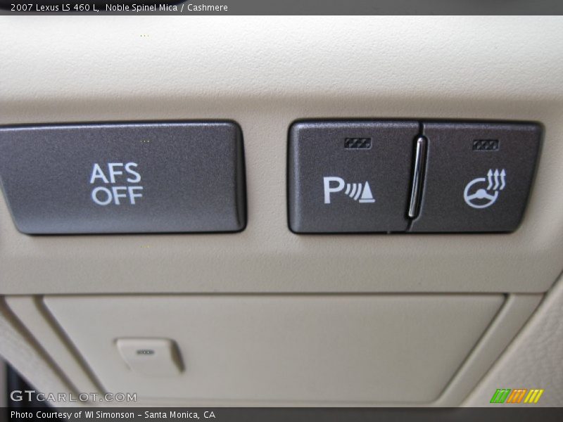 Noble Spinel Mica / Cashmere 2007 Lexus LS 460 L