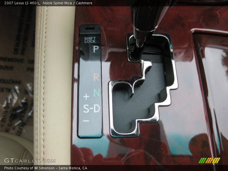 Noble Spinel Mica / Cashmere 2007 Lexus LS 460 L