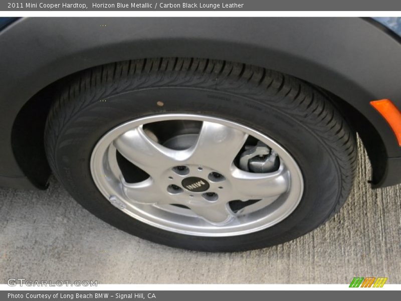 Horizon Blue Metallic / Carbon Black Lounge Leather 2011 Mini Cooper Hardtop