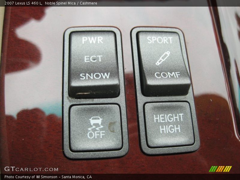 Noble Spinel Mica / Cashmere 2007 Lexus LS 460 L