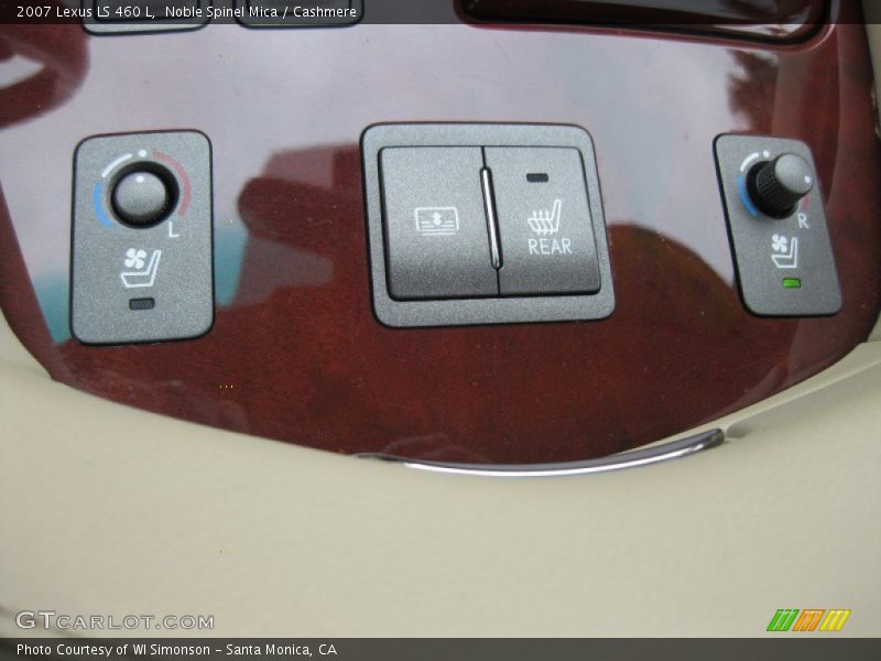 Noble Spinel Mica / Cashmere 2007 Lexus LS 460 L