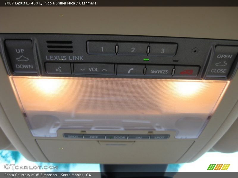 Noble Spinel Mica / Cashmere 2007 Lexus LS 460 L