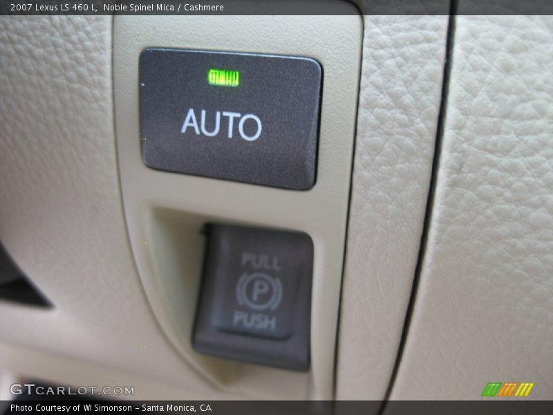 Noble Spinel Mica / Cashmere 2007 Lexus LS 460 L