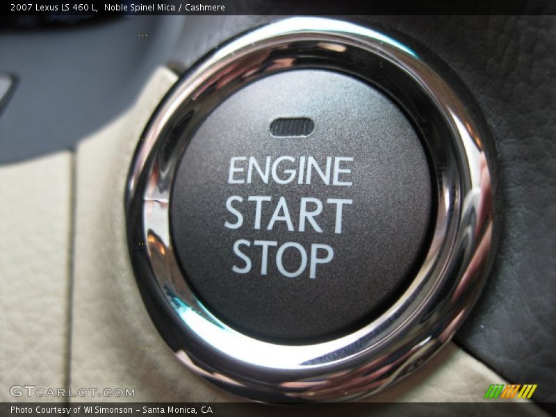 Noble Spinel Mica / Cashmere 2007 Lexus LS 460 L
