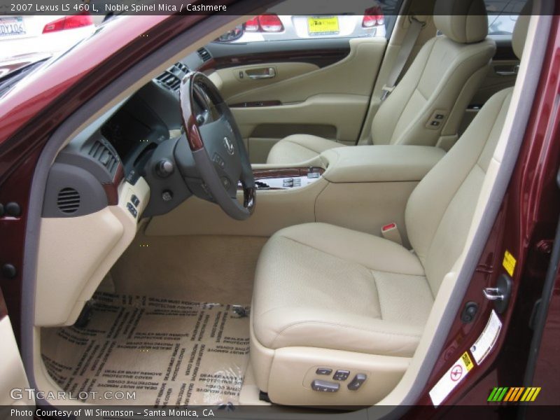 Noble Spinel Mica / Cashmere 2007 Lexus LS 460 L