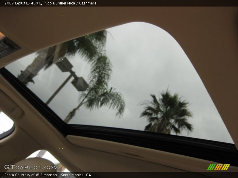 Noble Spinel Mica / Cashmere 2007 Lexus LS 460 L