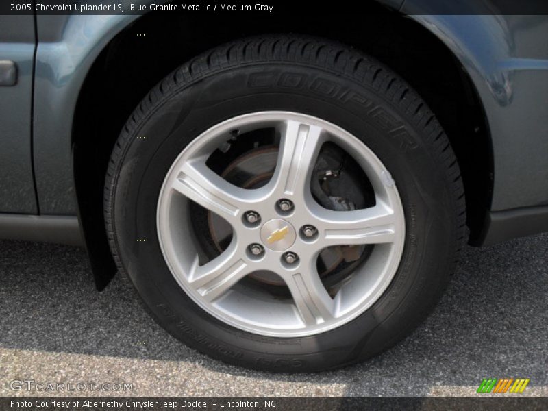 Blue Granite Metallic / Medium Gray 2005 Chevrolet Uplander LS