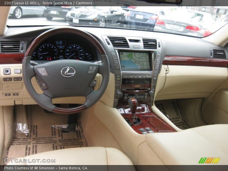 Noble Spinel Mica / Cashmere 2007 Lexus LS 460 L