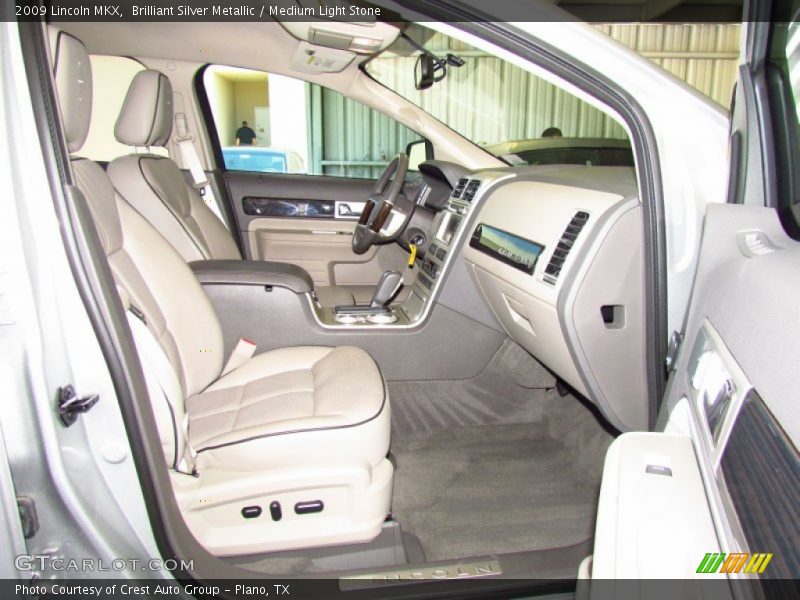 Brilliant Silver Metallic / Medium Light Stone 2009 Lincoln MKX