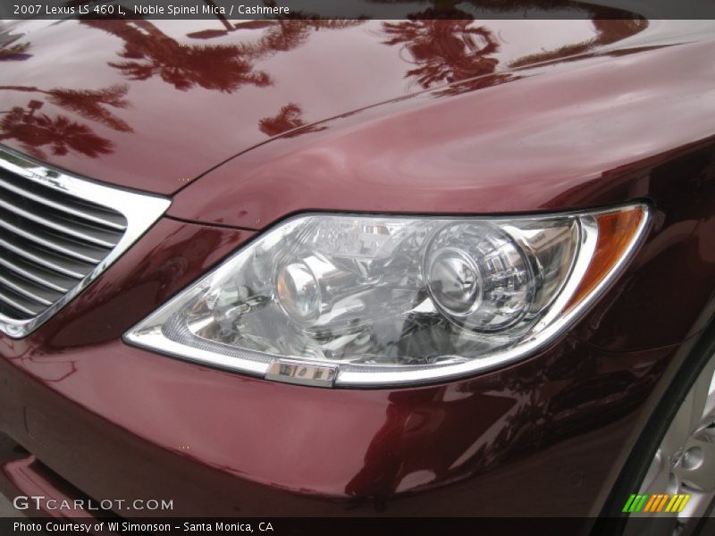 Noble Spinel Mica / Cashmere 2007 Lexus LS 460 L