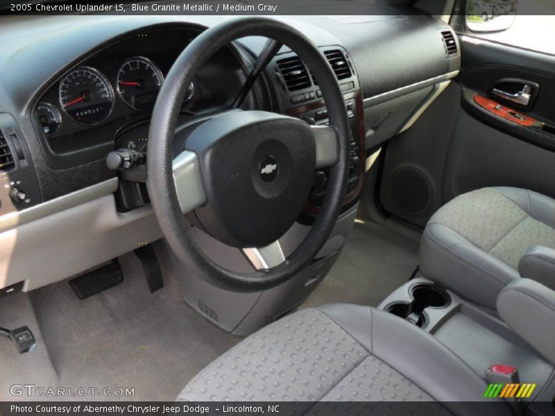Blue Granite Metallic / Medium Gray 2005 Chevrolet Uplander LS