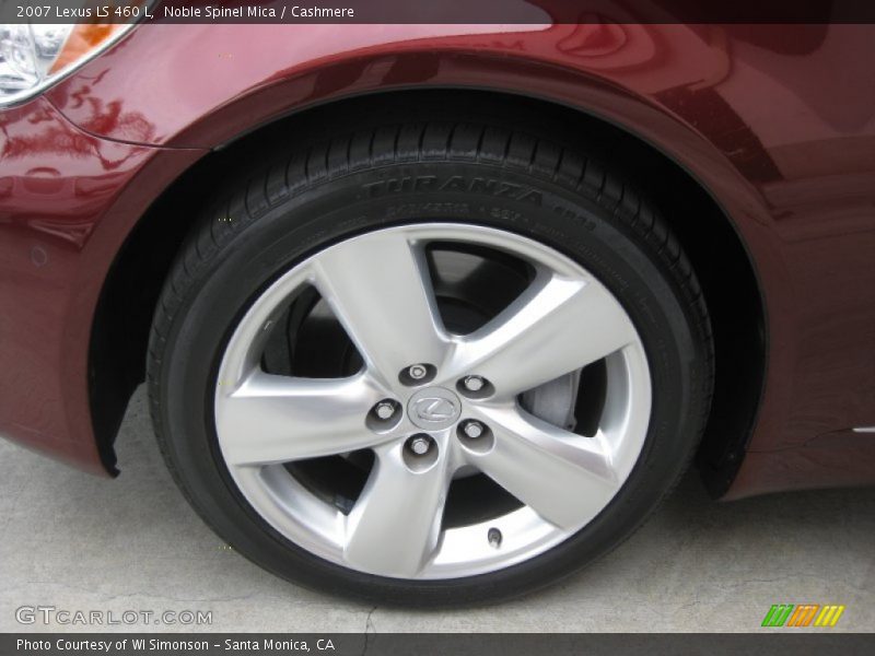 Noble Spinel Mica / Cashmere 2007 Lexus LS 460 L