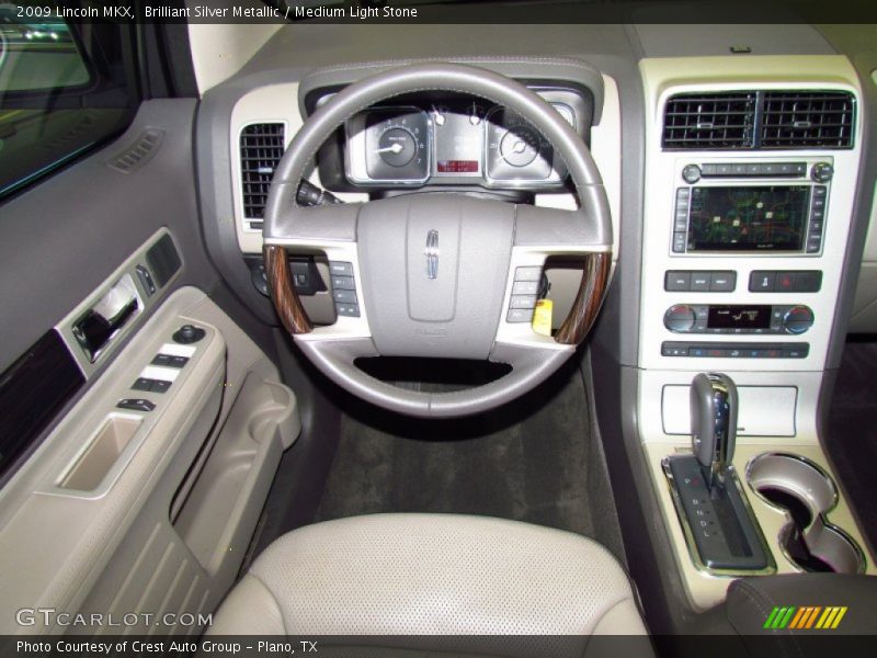 Brilliant Silver Metallic / Medium Light Stone 2009 Lincoln MKX