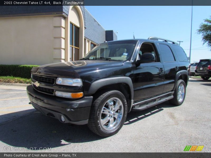 Black / Tan/Neutral 2003 Chevrolet Tahoe LT 4x4