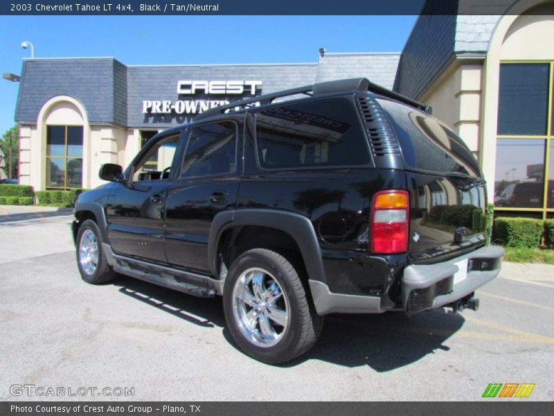 Black / Tan/Neutral 2003 Chevrolet Tahoe LT 4x4