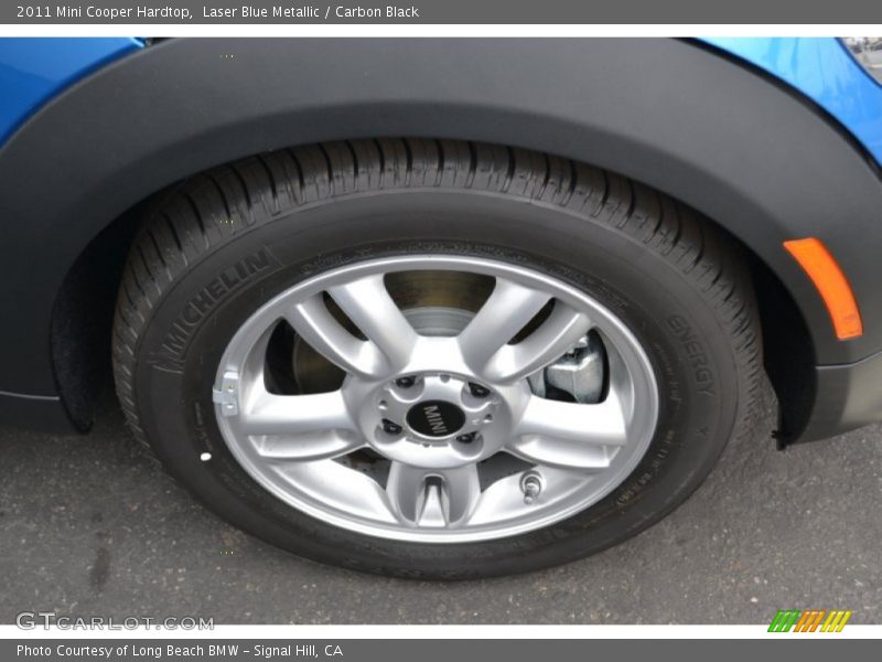 Laser Blue Metallic / Carbon Black 2011 Mini Cooper Hardtop